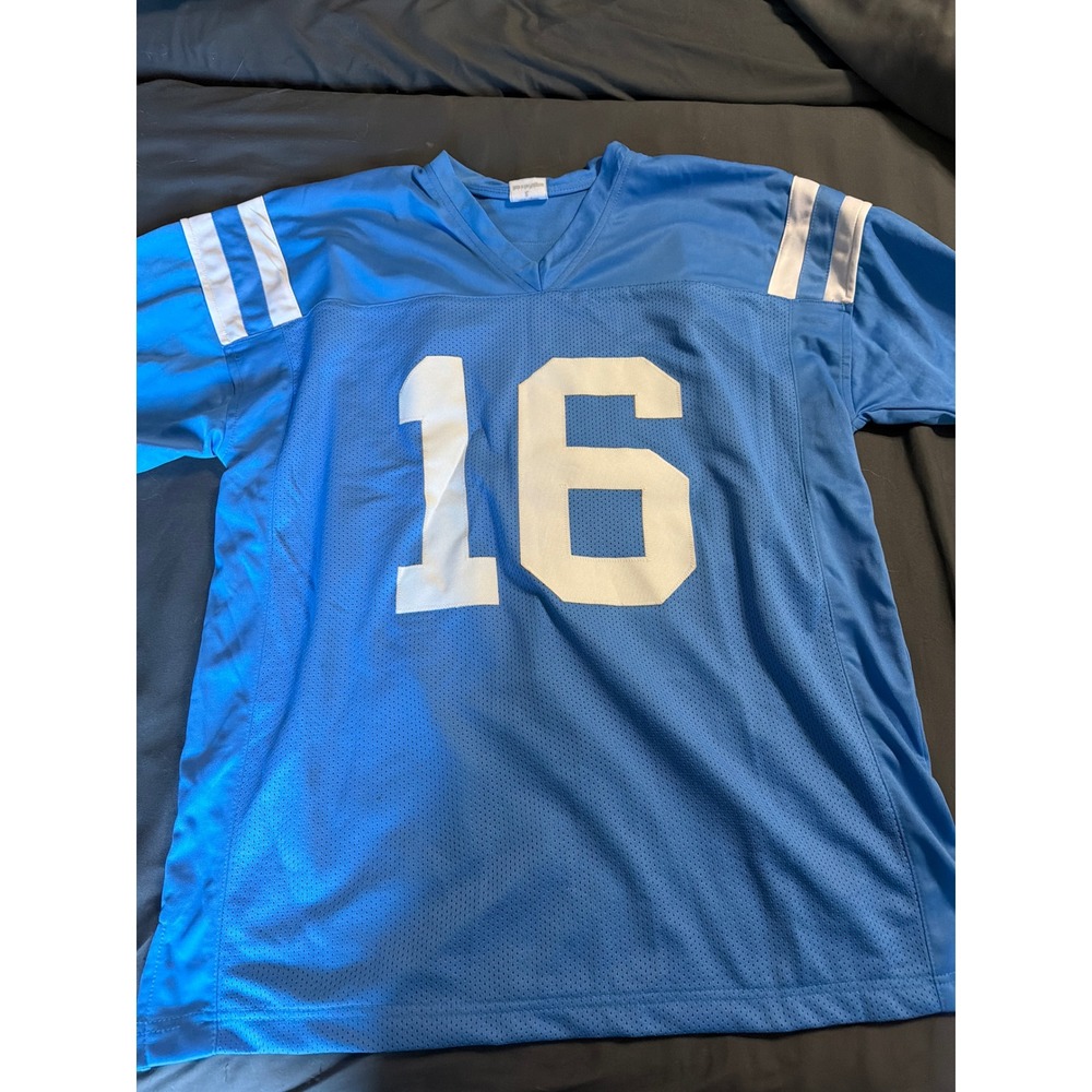 Gary Beban Signed UCLA Blue Custom Football Jersey RSA Authenticated Size XL